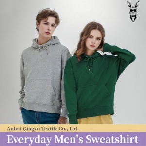 Customizable Blank Puff Print Men's Hoodie