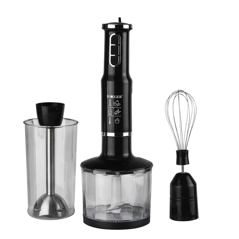 Multifunctional Blender 600W Immersion Hand Stick Blender Vegetable Meat Grinder Mixer With Whis Smoothie Cup Milk Shake 3 in 1