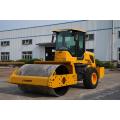 Reliable performance single-drum hydraulic vibratory road roller with cockpit