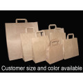 Flat Brown Paper Bags