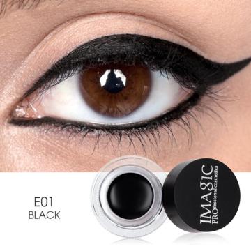Makeup new 3 color eyeliner quick-drying waterproof not blooming natural long-lasting brush portable eyeliner