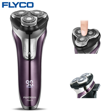 Flyco Electric Shaver FS376 Trimmer Razor Men Washable 1 Hour Quick Charge Barbeador Afeitadoras Electricas De Hombre