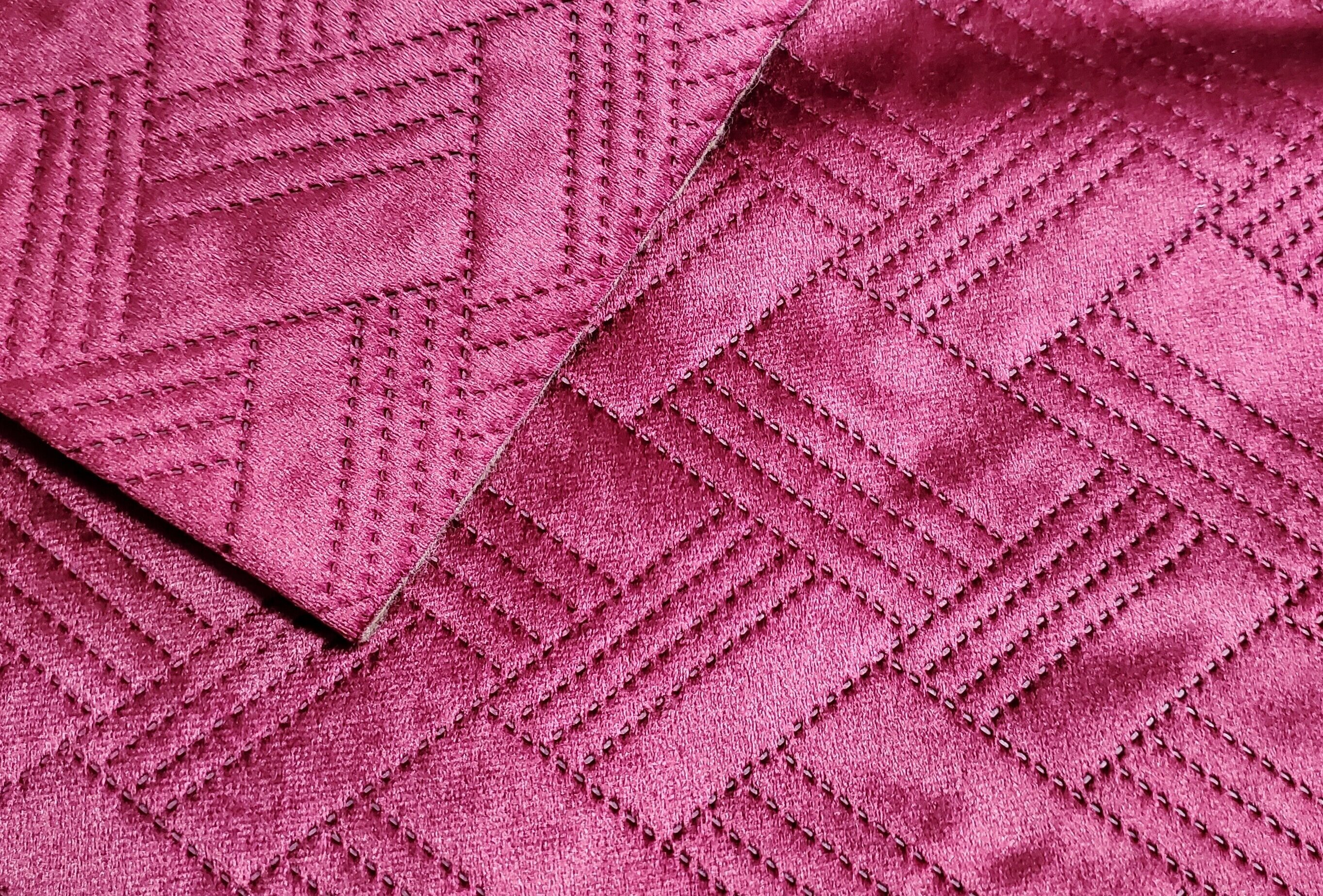 Ultrasonic Dotted Holland Velvet f