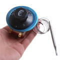 1PCS black Thermostat Dial Temperature Control Switch for Electric Oven Dial AC220V 16A