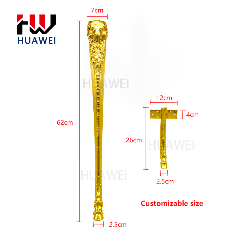HUAWEI Factory Price Furniture Decorative Accessories Sheep Head Goat Feet Single Sofa Feet Coffee Table Leisure Chair Leg3