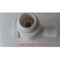 Thickened plastic flush valve squatting, hand press the delay flush valve press the flusher rinse 6 points / 1 inch
