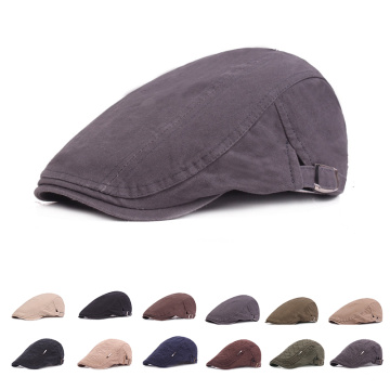 Men Cotton Flat Cap Soft Fit Cabbie Newsboy Wonderful Fashion Classic Newsboy Ivy Hat Women Driving Cabbie Irish Hunting Berret