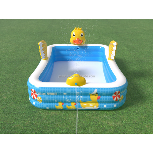 2022 New Splash yellow duck inflatable swimming pool for Sale, Offer 2022 New Splash yellow duck inflatable swimming pool