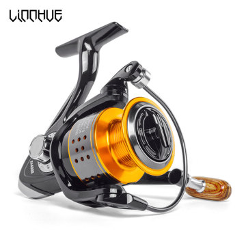 LINNHUE Fishing Reel FA1000-6000 No Gap Metal Spool Max Drag 8KG Pike Spinning Reel High Speed 5.2:1 Reel Fishing Gear Pesca