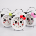 Cartoon wake up iron alarm clock