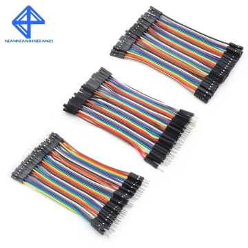Dupont Line 120pcs 10cm Male to Male + Female to Male and Female to Female Jumper Wire Dupont Cable for arduino DIY KIT