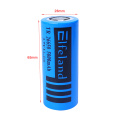 26650 3.7V 5000mAh Li-ion battery, used for security alarm LED walkie-talkie and other batteries