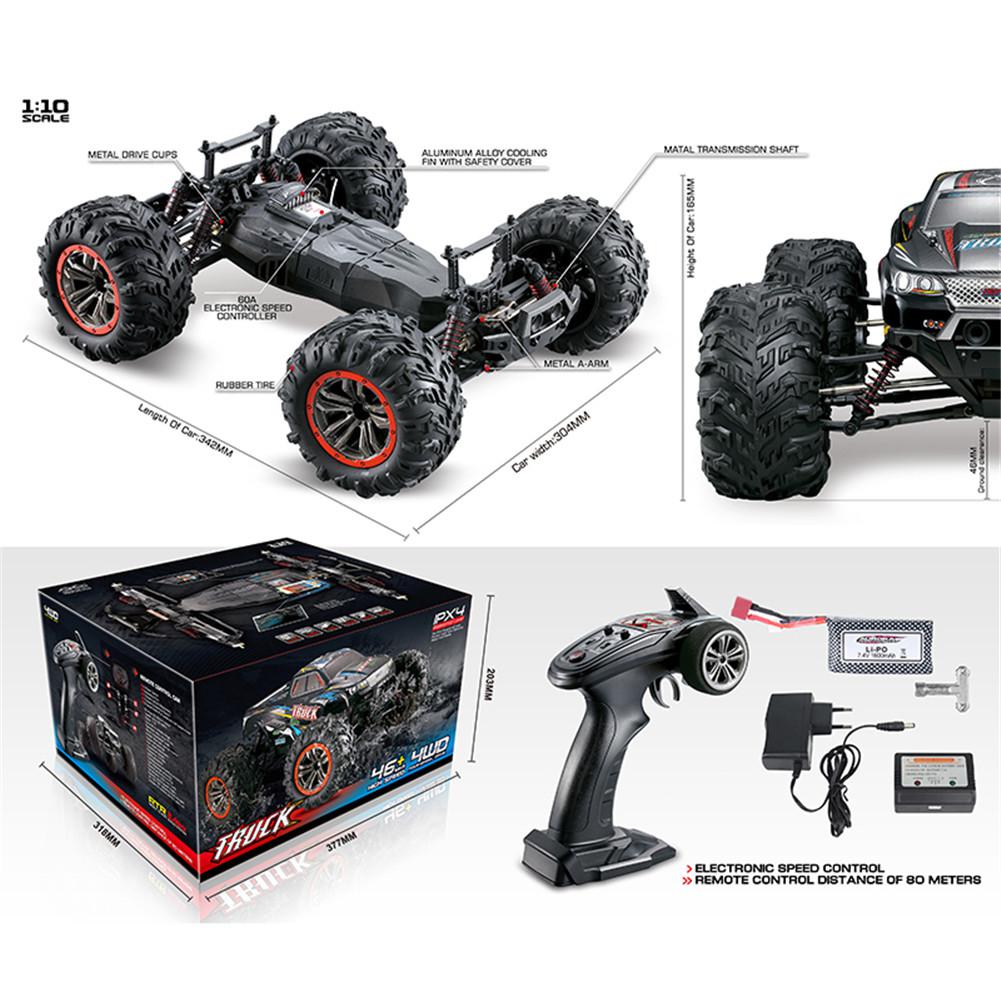 LeadingStar TOYS RC Car 9125 2.4G 1:10 1/10 Scale Racing Cars Car Supersonic Truck Off-Road Vehicle Buggy Electronic Toy