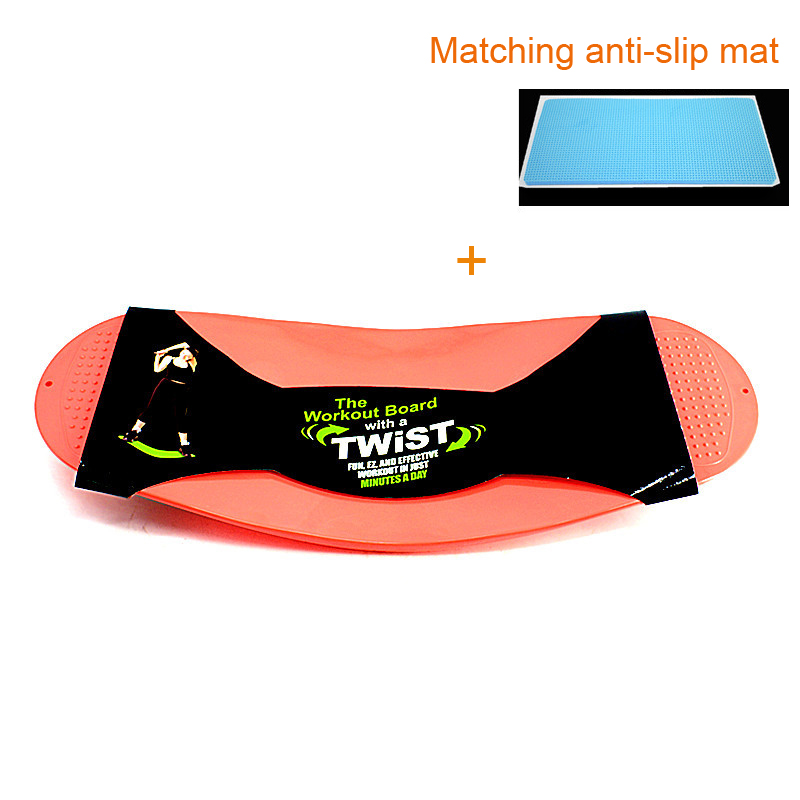 Waist Twisting Disc Balance Board Fitness Equipment Twisting Fitness Board Pilates Workout Yoga Training Abdominal Leg Exercise