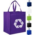 Laminated tote shopping bag custom for sale