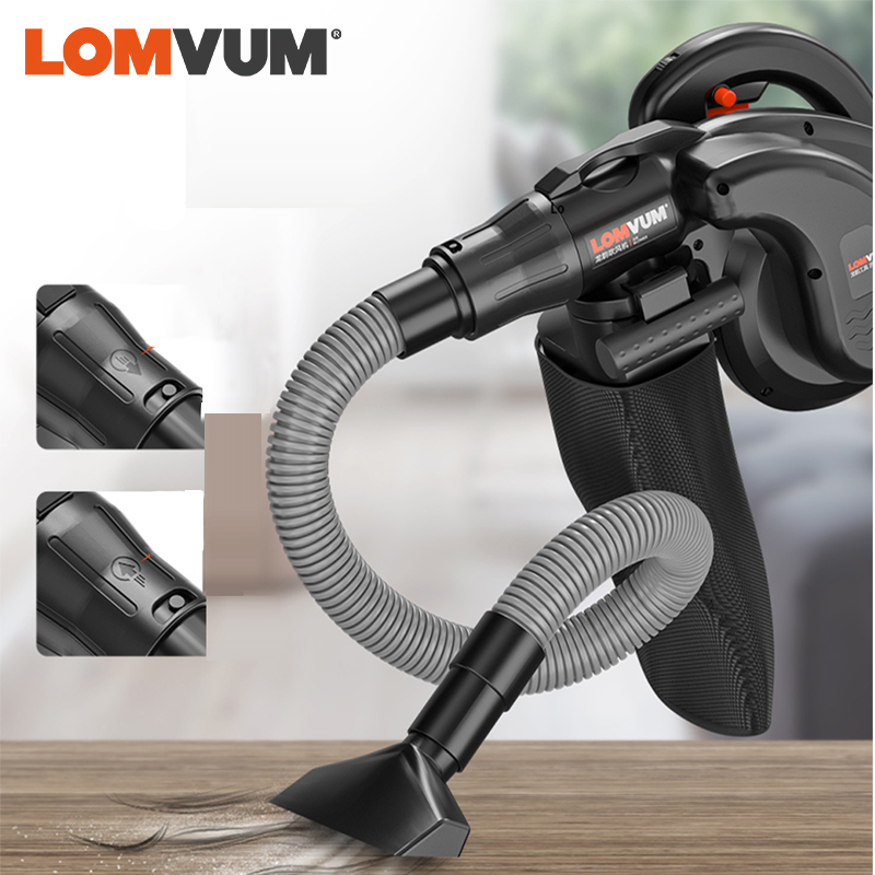 LOMVUM 1800W Air Blower Electric Handheld EU PLUG Computer Cleaning Blower Dust Vacuum Cleaner Home Car Cleaner Powerful 220V