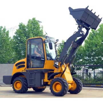 1tons Small Mini Backhoe Wheel Loader