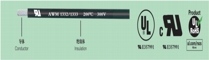 UL 1332 16# White Fluorplastic Wire