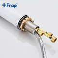 Frap Pull Out Bathroom Basin Sink Faucet Single Handle Hot and Cold Water Crane Vessel Sink Mixer Tap Waterfall Faucet Y10186