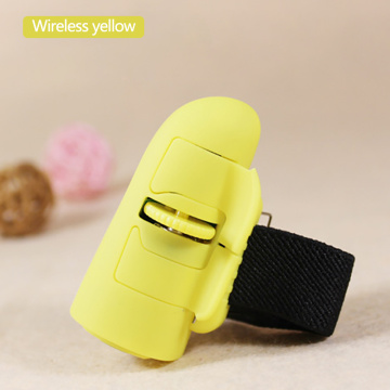 Universal Fashion Mini Cute Plug And Play 2.4GHz Wireless Finger Rings Optical Mouse 1600DPI With USB Receiver For PC Laptop