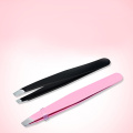 3pcs Stainless Steel Clip Slant Angle Tweezers Trimming Clip for and Girls(Random Color)