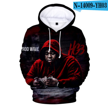 New Hip Hop Rod Wave Hoodie Sweatshirt Fashion Men/women Casual 3D Hoodie Boys/girls Streetwear Long Sleeve Rod Wave Tops