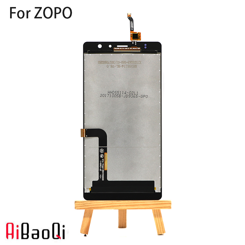 AiBaoQi New Original 5.0 inch Touch Screen+1280X720 LCD Display Assembly Replacement For ZOPO Color F5 Phone Android 6.0