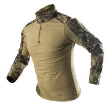 Men Outdoor Camouflage Military Tactical G3 Frog Shirt Breathable Special Forces Training Costume Combat Shooting Sports Tops