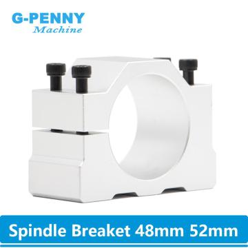 Diameter 48mm Aluminium spindle ClampIing bracket of cnc spindle motor spindle mount bracket clamp cnc machine tool spindle