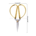 New Design Gold Dragon Phoenix Bonsai Scissors Wedding Shears Home Office Cutting Tool 2019