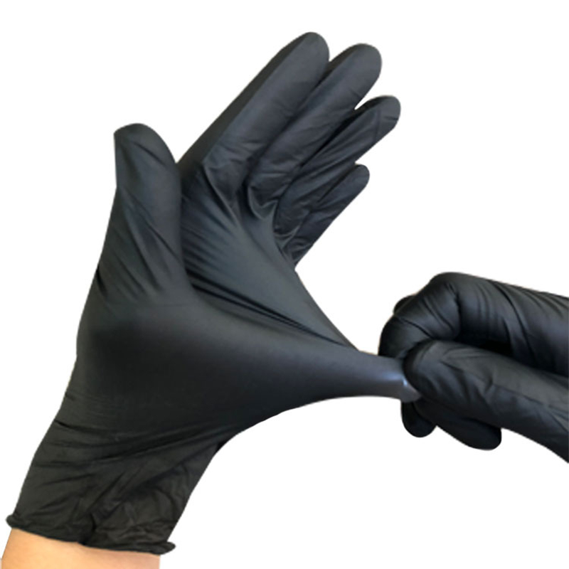 Disposible Reuseable Rubber Gloves Nitril Cleaning Food Rubber Gloves Household Rubber Nitrile Vinyl Tread strong for work glove