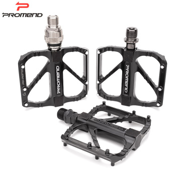 Promend Bike Flat pedals MTB Road Bicycle 3 bearing peilin Pedals quick disassembly Anti-slip Ultralight Pedals Bike Accessories