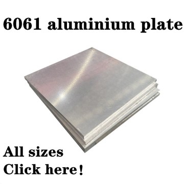 6061 Aluminum Alloy Plate Block Block Laser Cutting DIY Material Model Parts Car Frame Metal for Vehicles Boat Industry