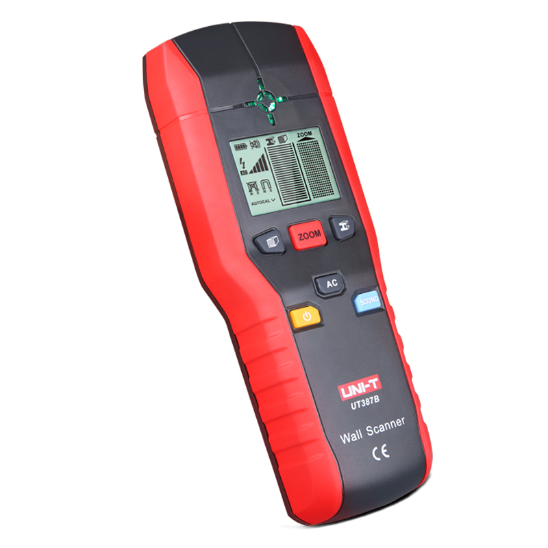 UNI-T UT387B Multifunctional Wall Scanner Detector Handheld Wall Metal Wood Tester AC Cable Finder Industrial Metal Detectors