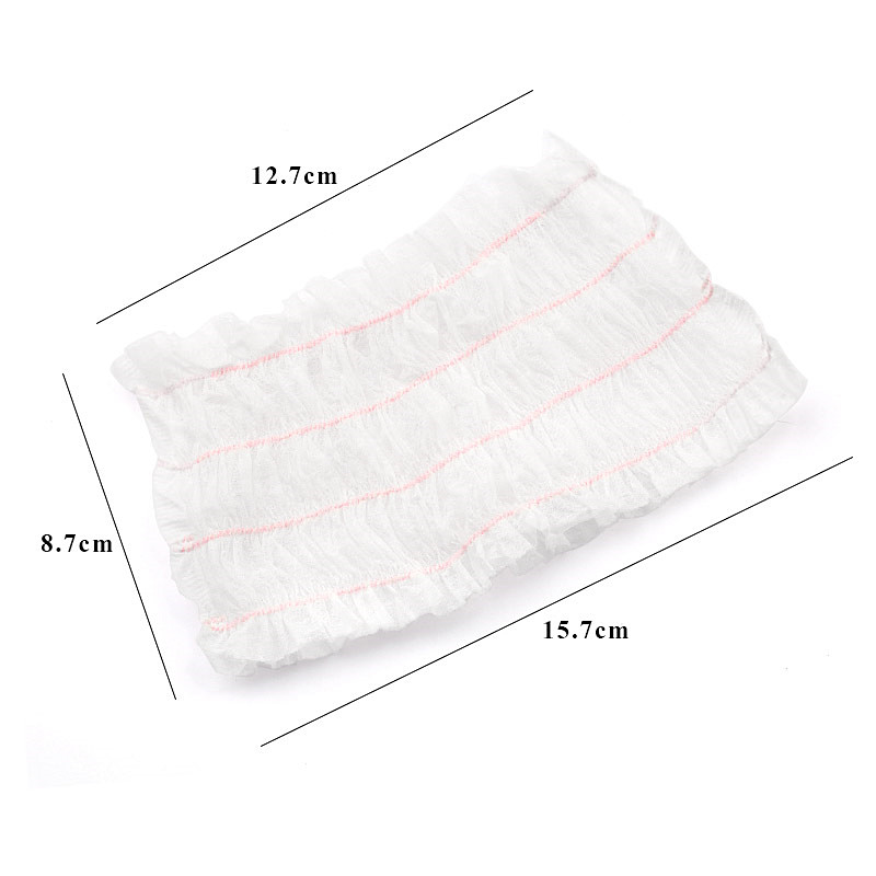 10/20PCS Elastic Non-woven Disposable Headbands Grafting Eyelashes SPA Hair Salon Bathroom Supplies Makeup Bathing Lashes Tool