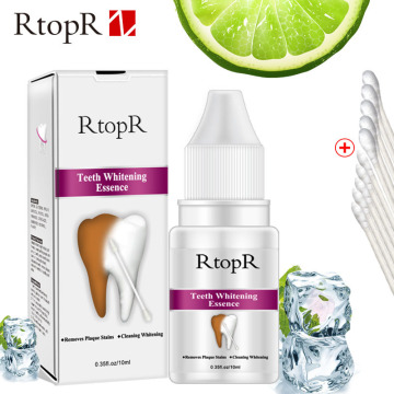 RtopR Teeth Oral Essence Whitening Effective Remove Plaque Stains Hygiene Cleaning Product teeth Cleaning Water 10ml Insist use