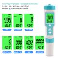 New 7 in 1 PH/TDS/EC/ORP/Salinity /S. G/Temperature Meter C-600 Water Quality Tester for Drinking Water, Aquariums PH Meter