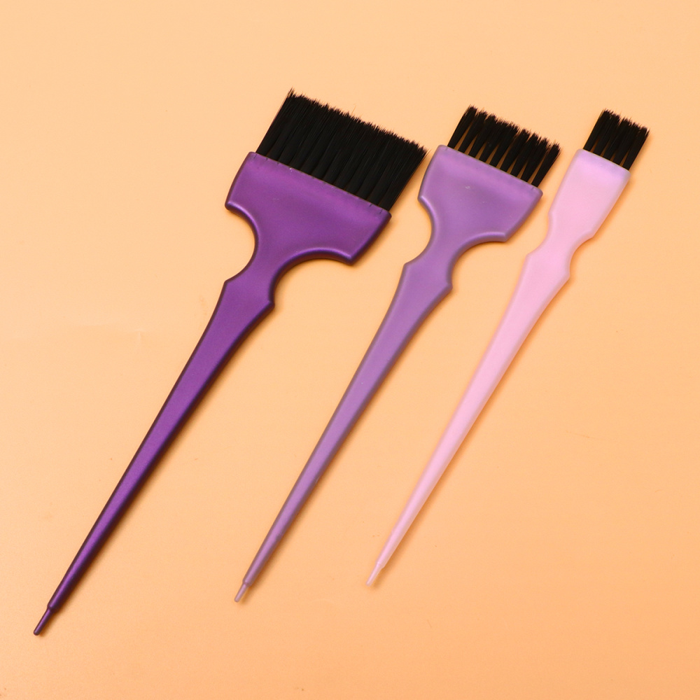 1 Set of Hair Dyeing Brushes Hair Coloring Brushes Dyeing