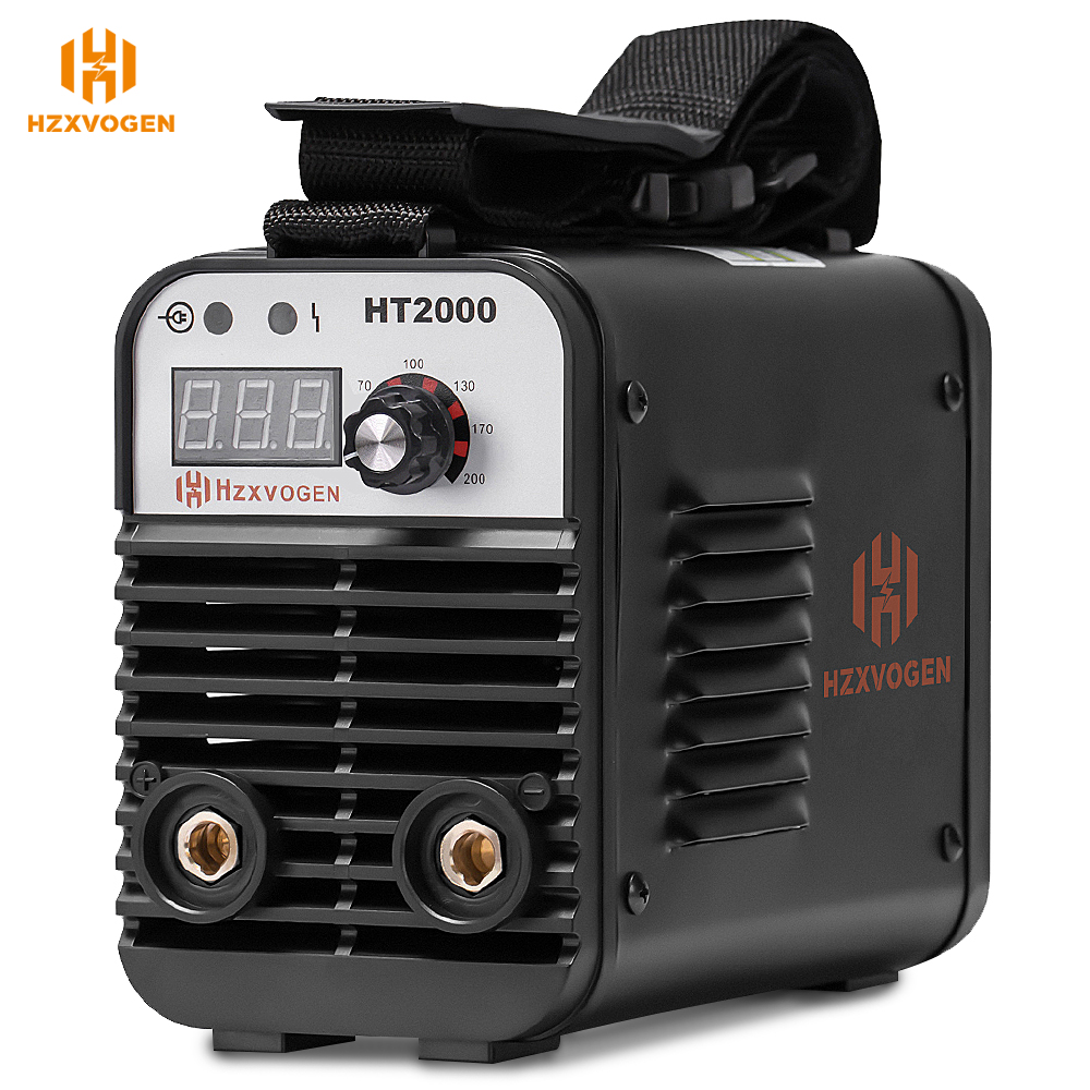 110V 220V HZXVOGEN HT2000 ARC/MMA Welder IGBT Inverter Welding Machine Fit 2.5/3.2mm Solder Wire For Carbon Galvanized Steel