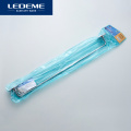 LEDEME Towel Bar Towel Holder Bathroom Hotel Shelf Rack Single Shot 60cm Towel Racks Hanger L5701