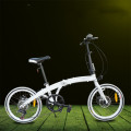 Ultralight Folding Bike 20 inch 7 speed Front and Back Disc Brake Portable Mini Bicycle Road Bike Adult Student Bicicleta