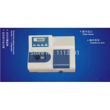 722N, Model UV Visible Spectrometer Laboratory Spectrophotometer 220V Wavelength 320-1020 nm