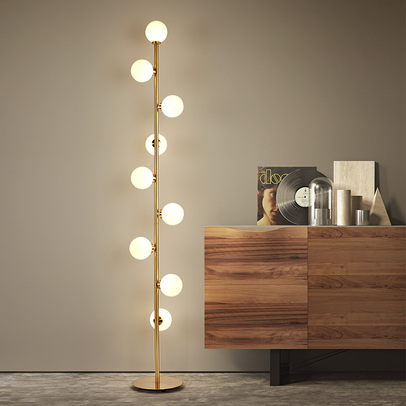 Modern LED living room standing luminaires Nordic lights bedside illumination home deco lighting fixtures bedroom floor lamps