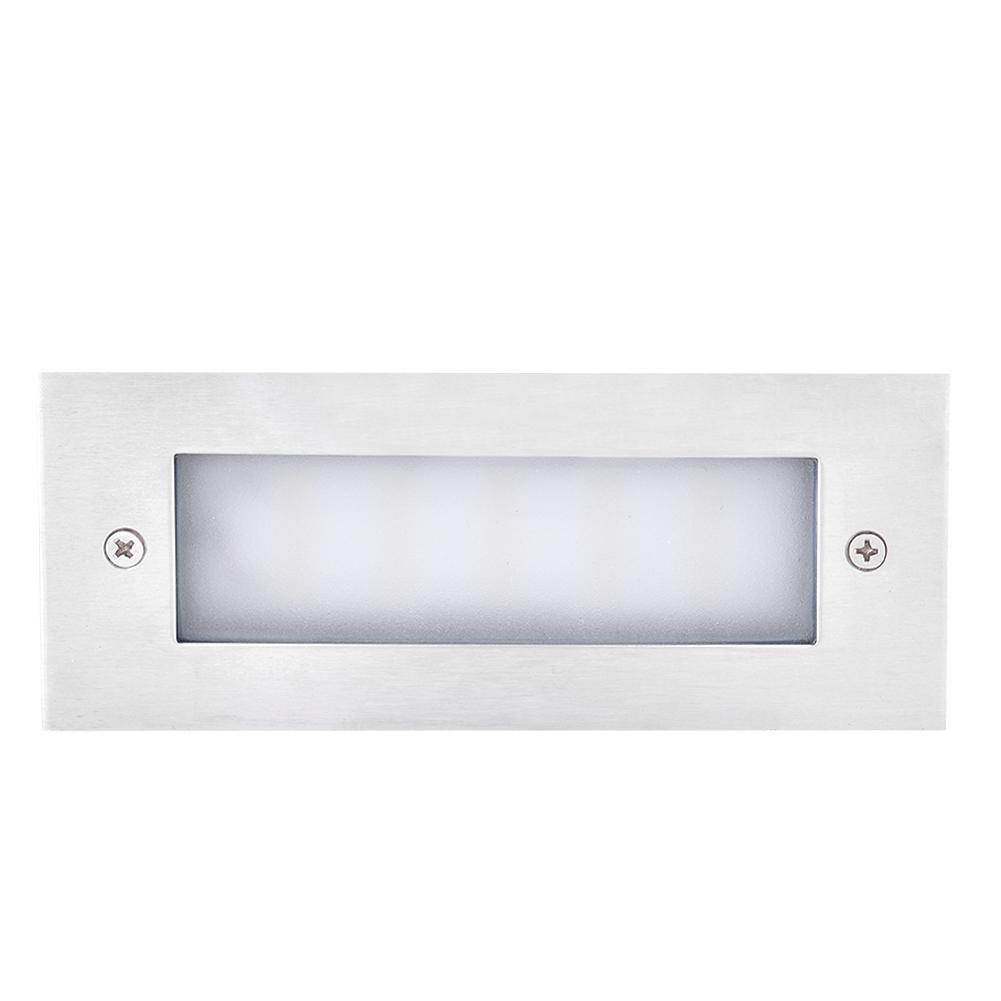 LED Stainless Steel Mini Brick Light Outdoor Garden Recessed Step Wall Lights UK