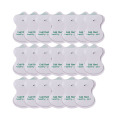20pcs/lot Good Quality white Electrode Pads for Tens Acupuncture Digital Therapy Machine Massager Slimming Massager Health pads