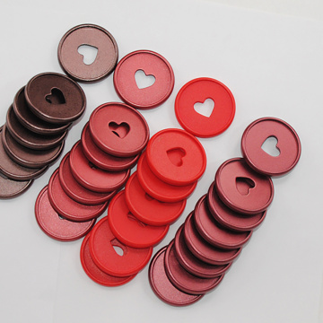 12pcs 35mm Mushroom Planner Discs Binder Notebook Binder Rings Binding Discs Mushroom Binding Ring Office and School Supplies