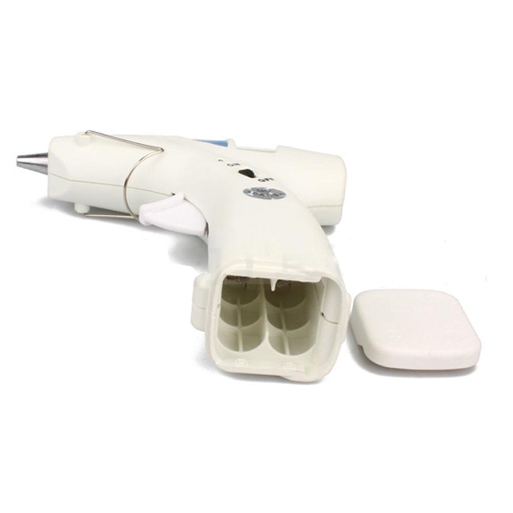 10W Mini Cordless Hot Melt Glue Gun 6V Battery High Temp Heater Graft Repair Heat Gun Cordless Heating Craft Repair Tool