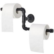 Industrial Pipe Toilet Tissue Holder Wall Mounted