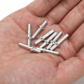 60pcs/lot Archery Aluminum Nock Pin for Arrow Shaft ID 3.2mm 4.2mm 6.2mm for Nock ID 3.2 mm Compound Recurve Bow Longbow Arrows