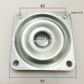 DIY Small 2 inch 51mm steel cabinet book office case swivel plate catalogue pot wooden show box lazy susan bearing plate